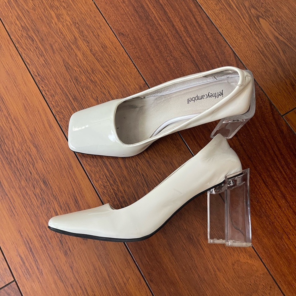 Jeffery Campbell clear heels